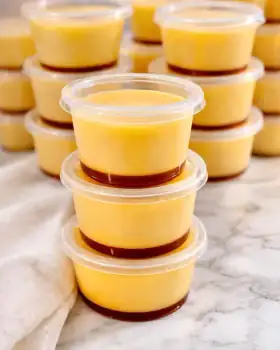 Mini flan